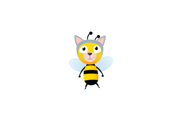 Bee Wearing a Cat Costume Svg Review