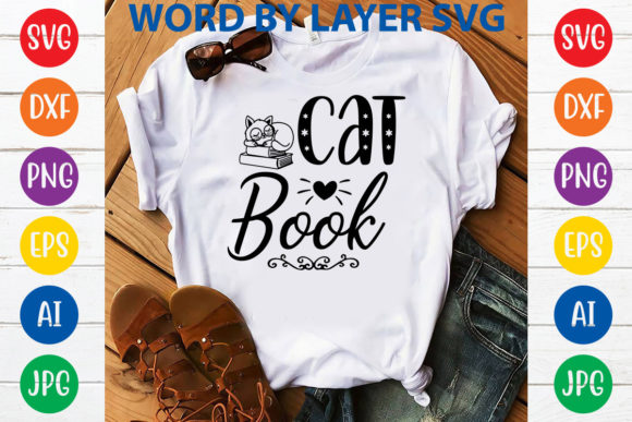 Cat Book Svg Design Review