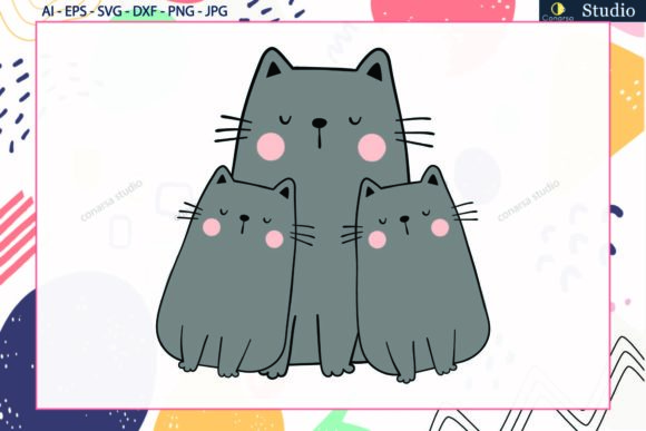 Cat Family Svg Animals Review