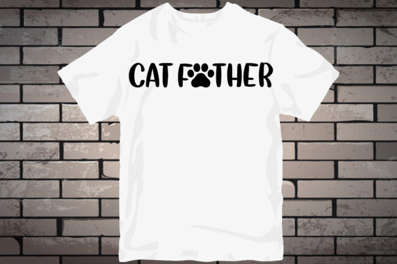 Cat Father SVG- White Shirt Embroidery Design Review