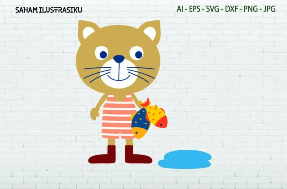 Cat Fishing Svg Embroidery Design Review