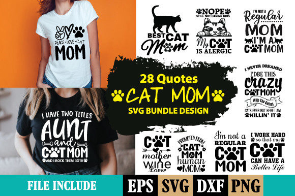 Cat Mom SVG Bundle Review