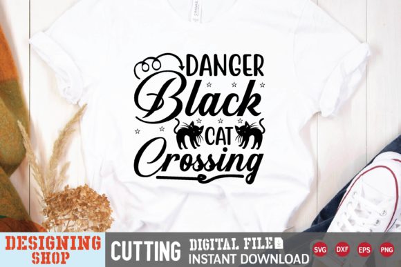 Danger Black Cat Crossing Svg Review