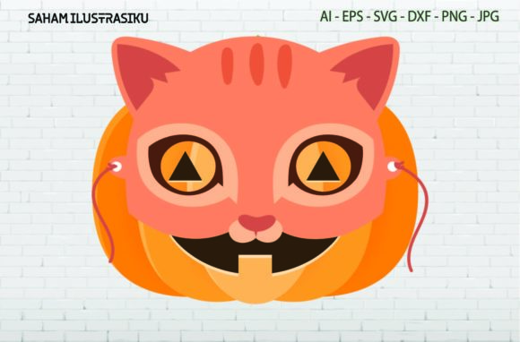 Halloween Pumpkin Cat Mask Svg Review