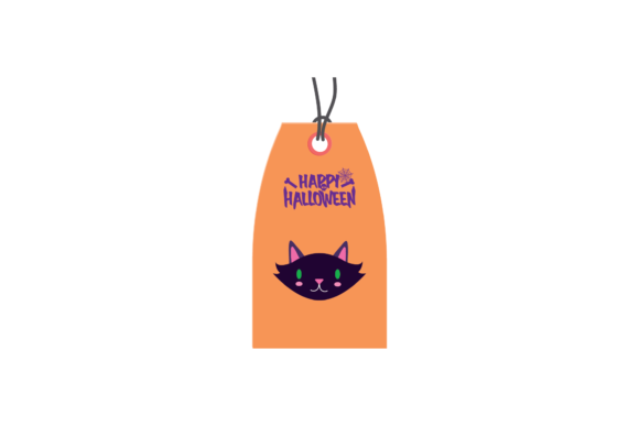 Halloween Tag Label Cat Ghost Svg Review