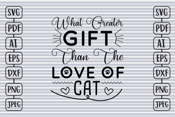 What Greater Gift Than the Love of Cat Embroidery Review