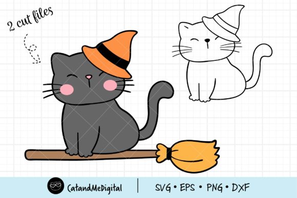 Witch Cat Halloween Svg Review for Embroidery Projects